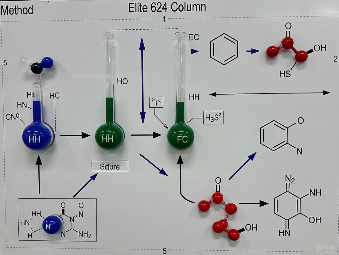 Elite-624 GC Column Method for Pharmaceutical Residual Solvent Analysis: A Complete Guide from Method Development to Validation