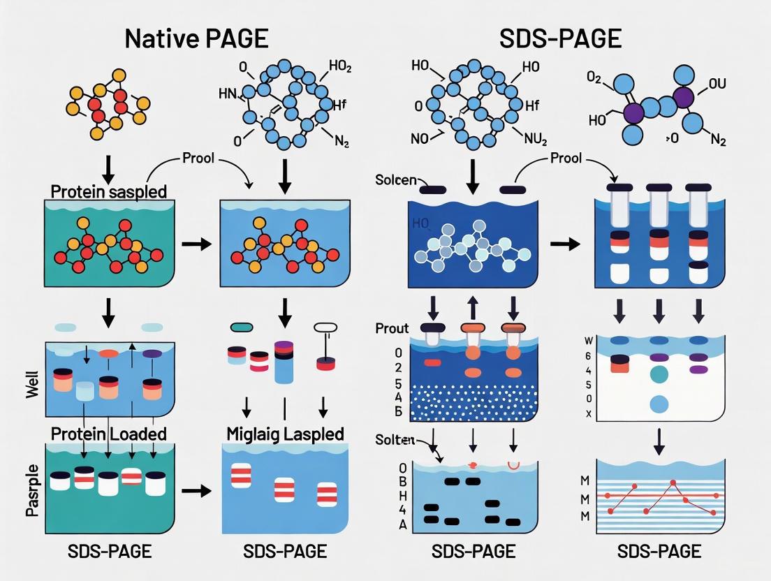 Native PAGE vs. SDS-PAGE: The Ultimate Guide for Protein Analysis in Biomedical Research