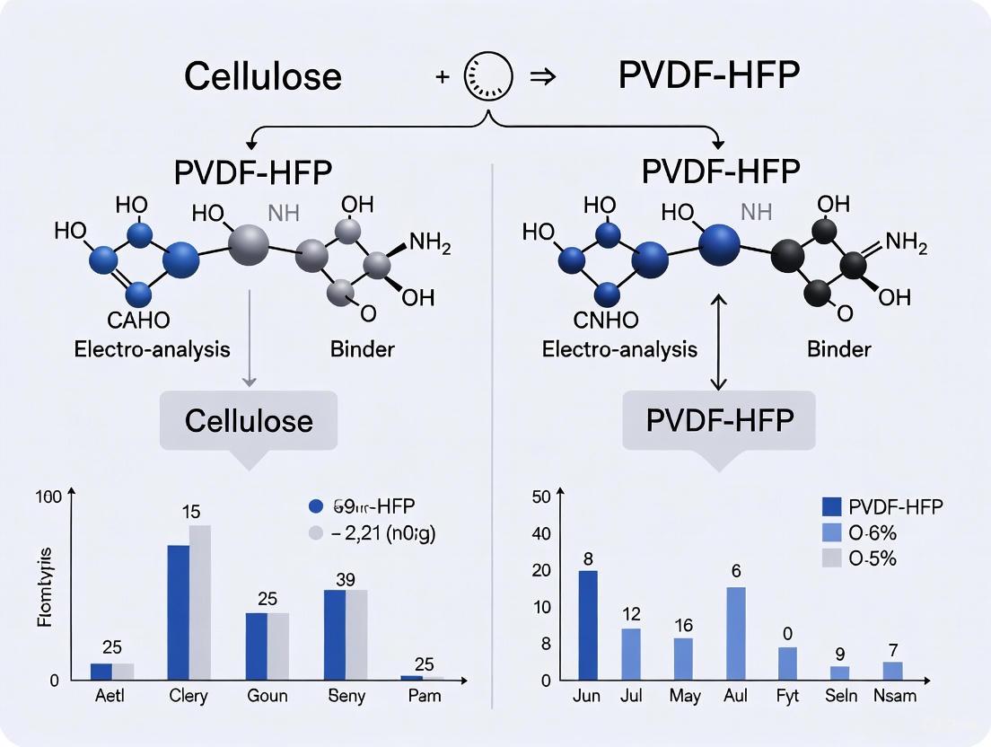 Cellulose vs. PVDF-HFP Binders: A Comprehensive Comparison for Advanced Drug Delivery Systems