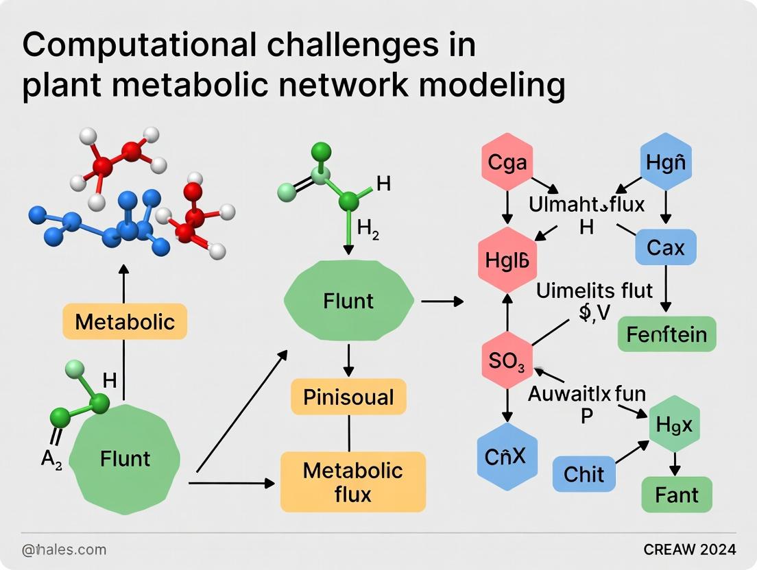 Navigating Complexity: Current Challenges and Future Solutions in Plant Metabolic Network Modeling