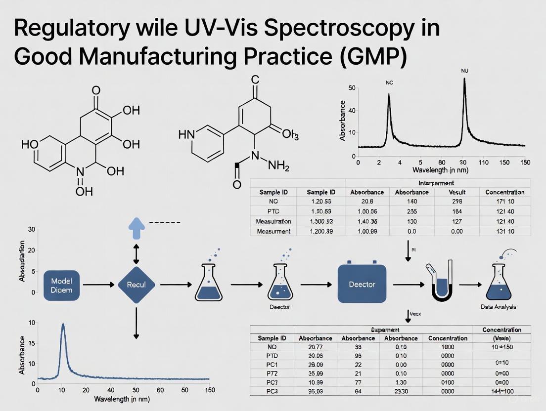 Achieving Regulatory Acceptance of UV-Vis Spectroscopy in Pharma GMP: A Guide to Compliance, Validation, and Modern Applications