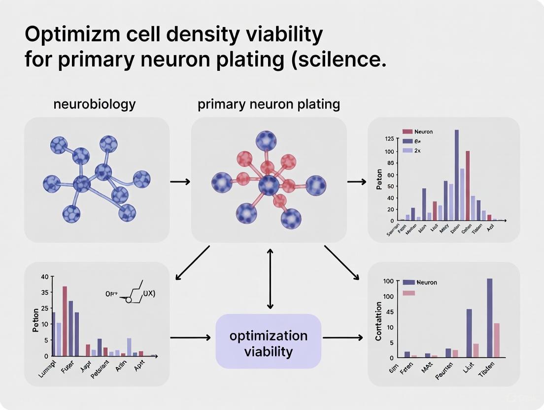 Optimizing Primary Neuron Plating: A Comprehensive Guide to Cell Density and Viability for Robust In Vitro Models