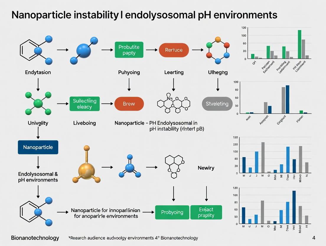 Overcoming the Endolysosomal Barrier: Strategies for Nanoparticle Stability in Acidic pH Environments