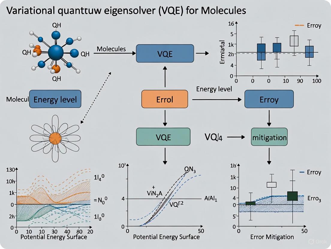 Quantum Error Mitigation for Molecular Simulations: Advancing VQE Accuracy in Drug Discovery and Chemistry