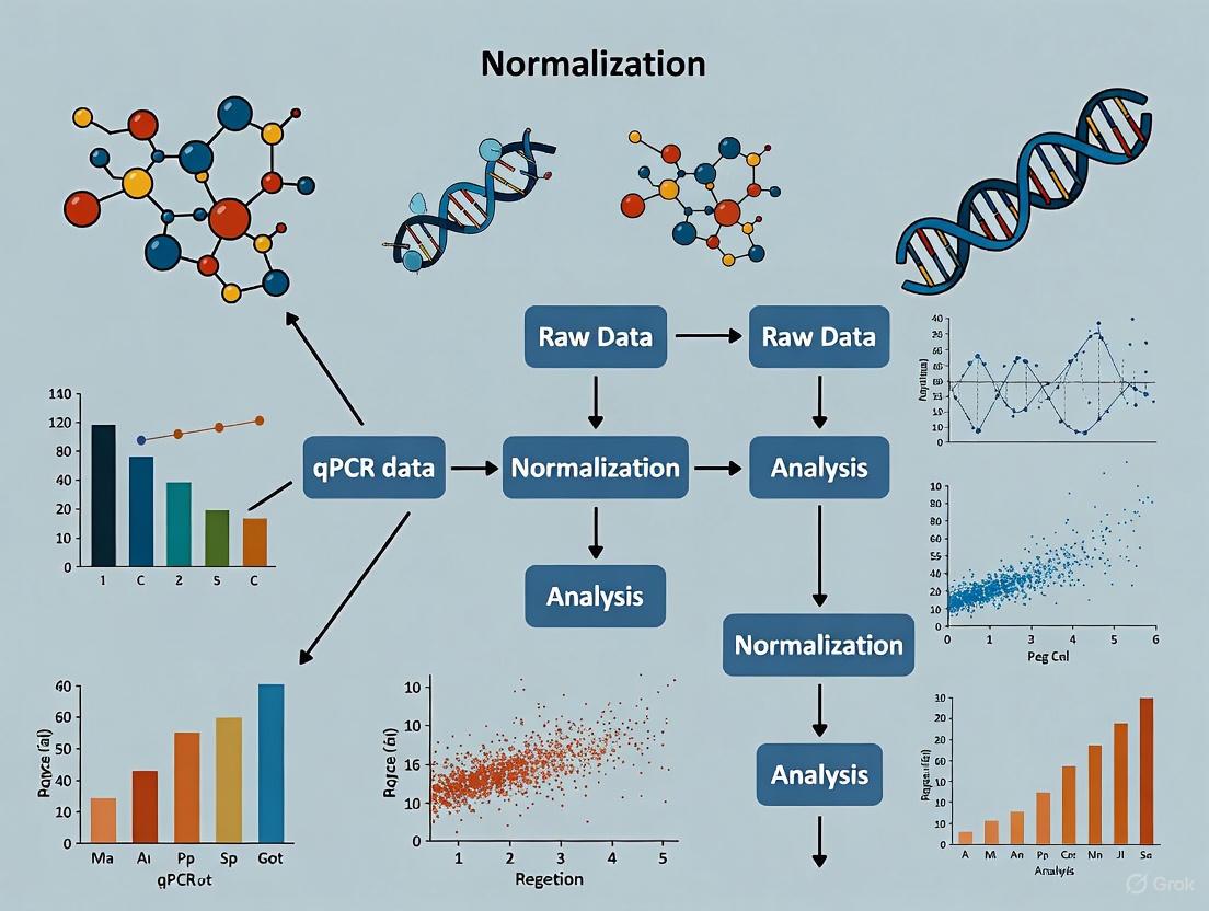 qPCR Data Normalization: A Comprehensive Guide to Methods, Validation, and Troubleshooting for Reliable Gene Expression Analysis