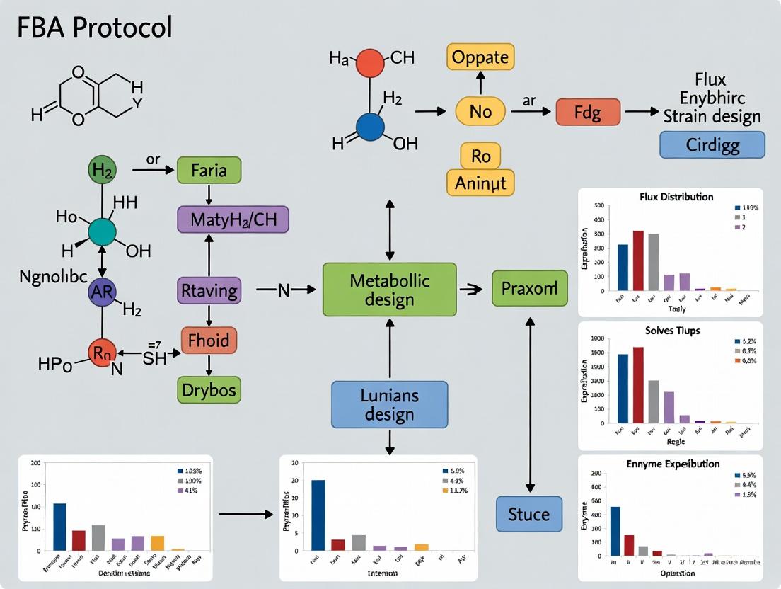 The FBA Protocol for Strain Design: A Comprehensive Guide for Researchers in Drug Development