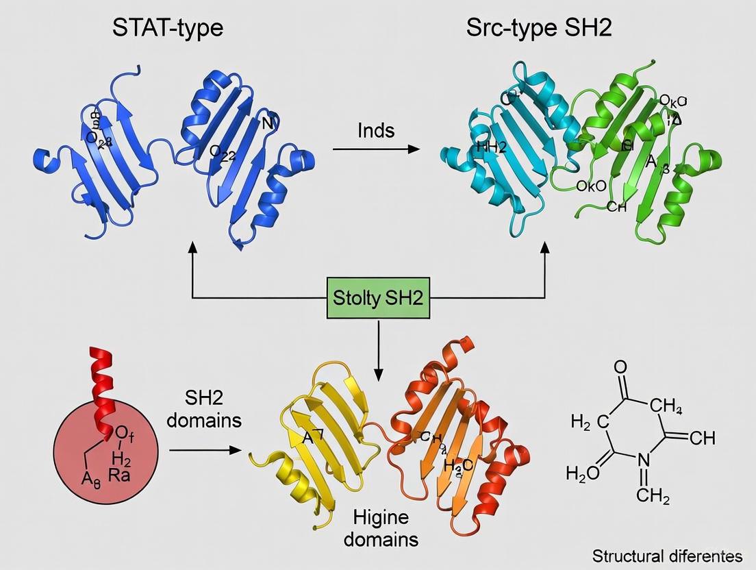 Structural Divergence in SH2 Domains: Decoding STAT-type vs. Src-type for Targeted Therapeutics