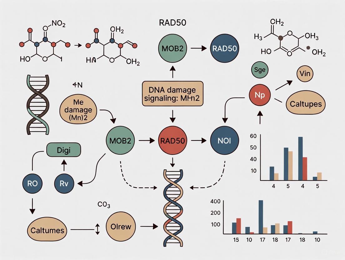MOB2 and RAD50: Unveiling a Novel Partnership in DNA Damage Signaling and Cancer
