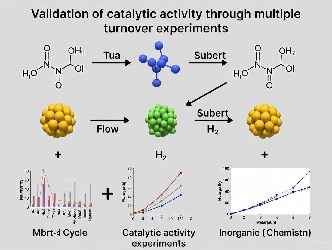 Validating Catalytic Activity: A Comprehensive Guide to Multiple Turnover Experiments and Kinetic Profiling