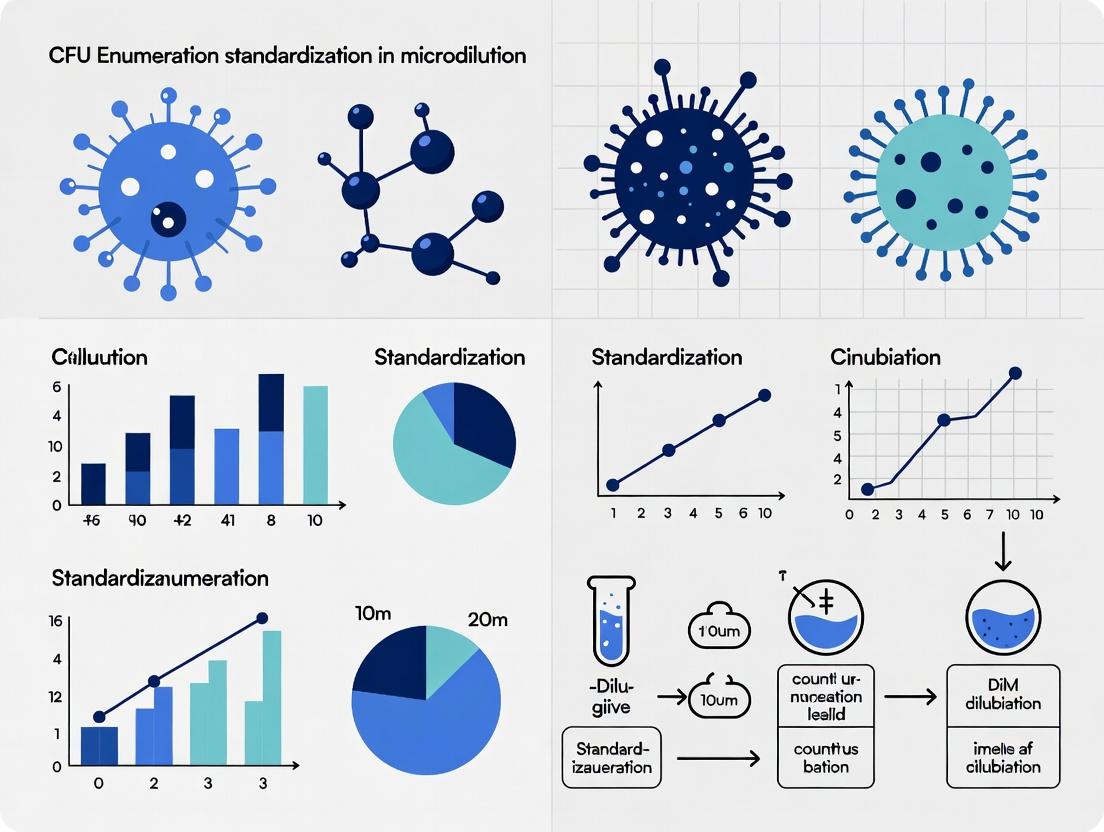 Mastering CFU Enumeration in Microdilution: A Complete Guide to Standardization for Antimicrobial Research