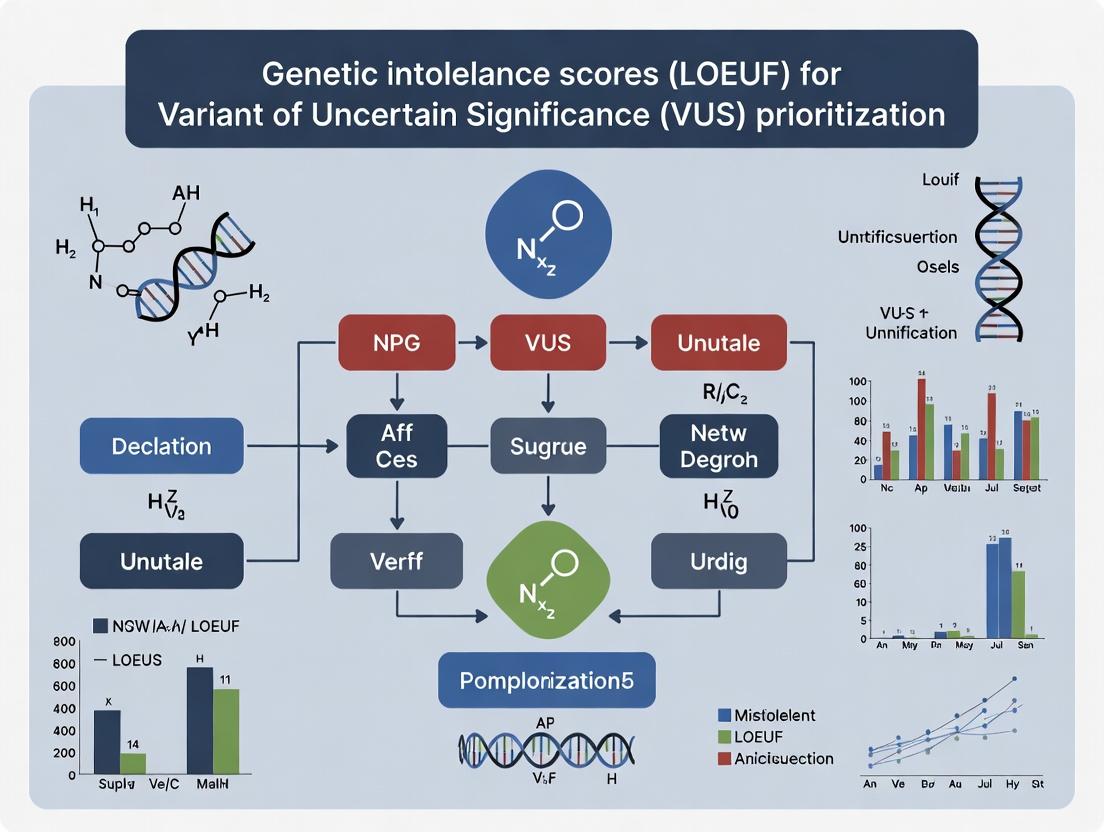 LOEUF Explained: How Genetic Intolerance Scores Revolutionize VUS Prioritization in Research & Drug Development