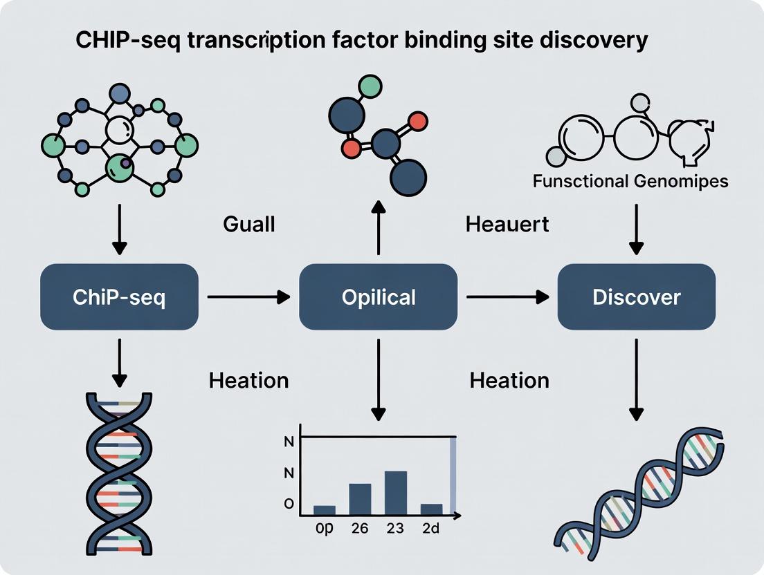 Mastering ChIP-seq: A Comprehensive Guide to Transcription Factor Binding Site Discovery in Biomedical Research