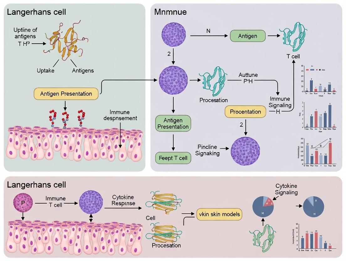 Langerhans Cells in 3D Skin Models: Function, Culture, and Applications in Immunology Research
