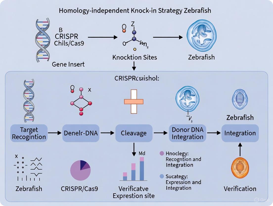 Homology-Independent Knock-In in Zebrafish: A Robust Strategy for Precision Genome Editing