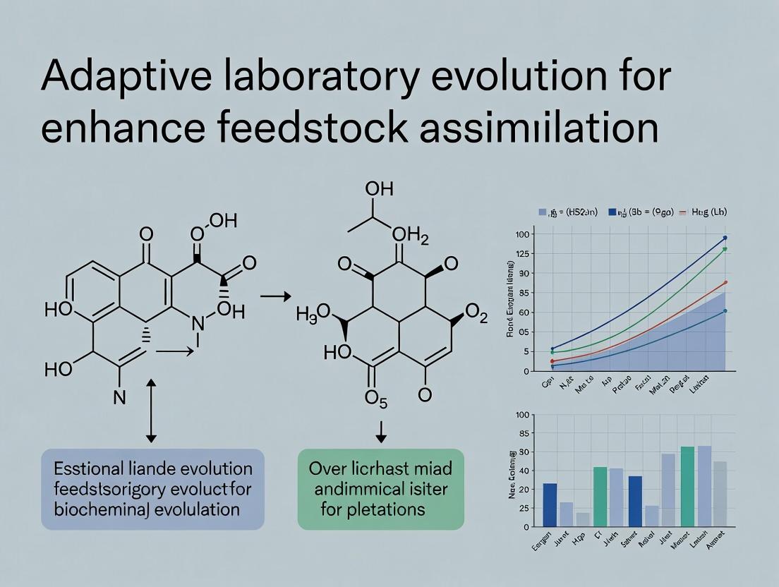 Adaptive Laboratory Evolution: Engineering Microbial Cell Factories for Enhanced Feedstock Assimilation in Bioproduction