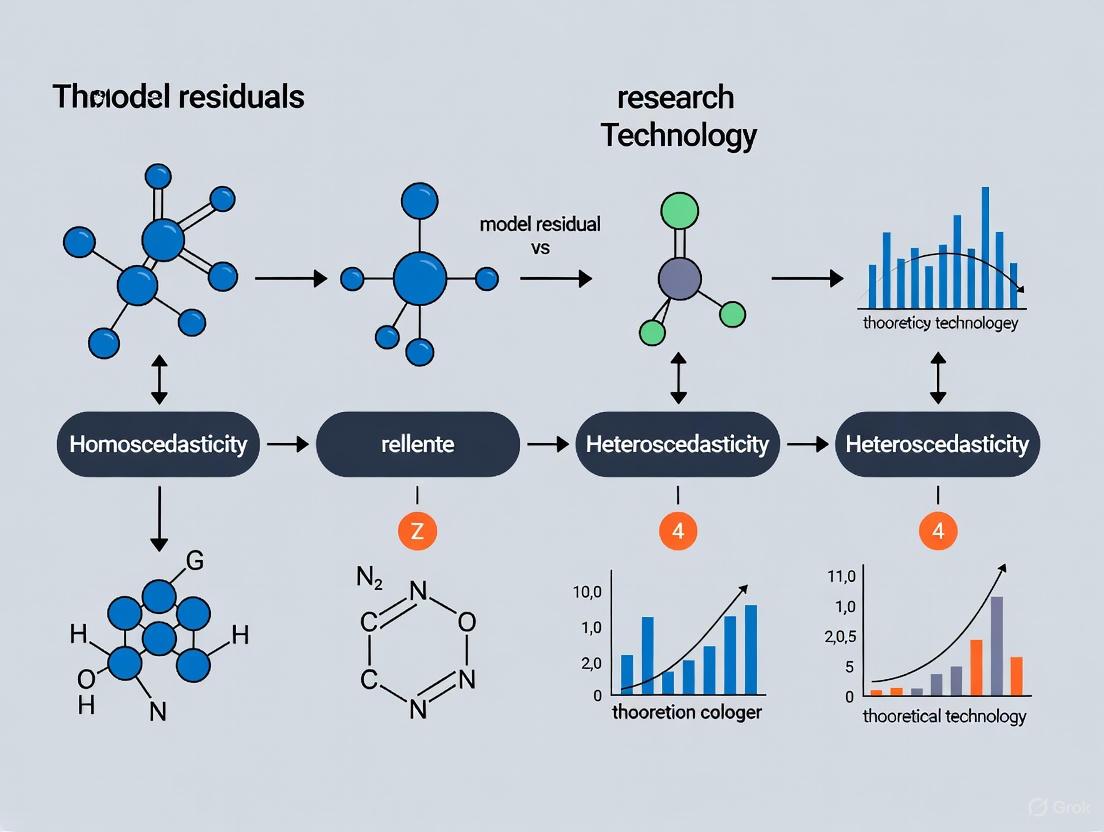 Homoscedasticity vs. Heteroscedasticity: A Biomedical Researcher's Guide to Valid Model Residuals