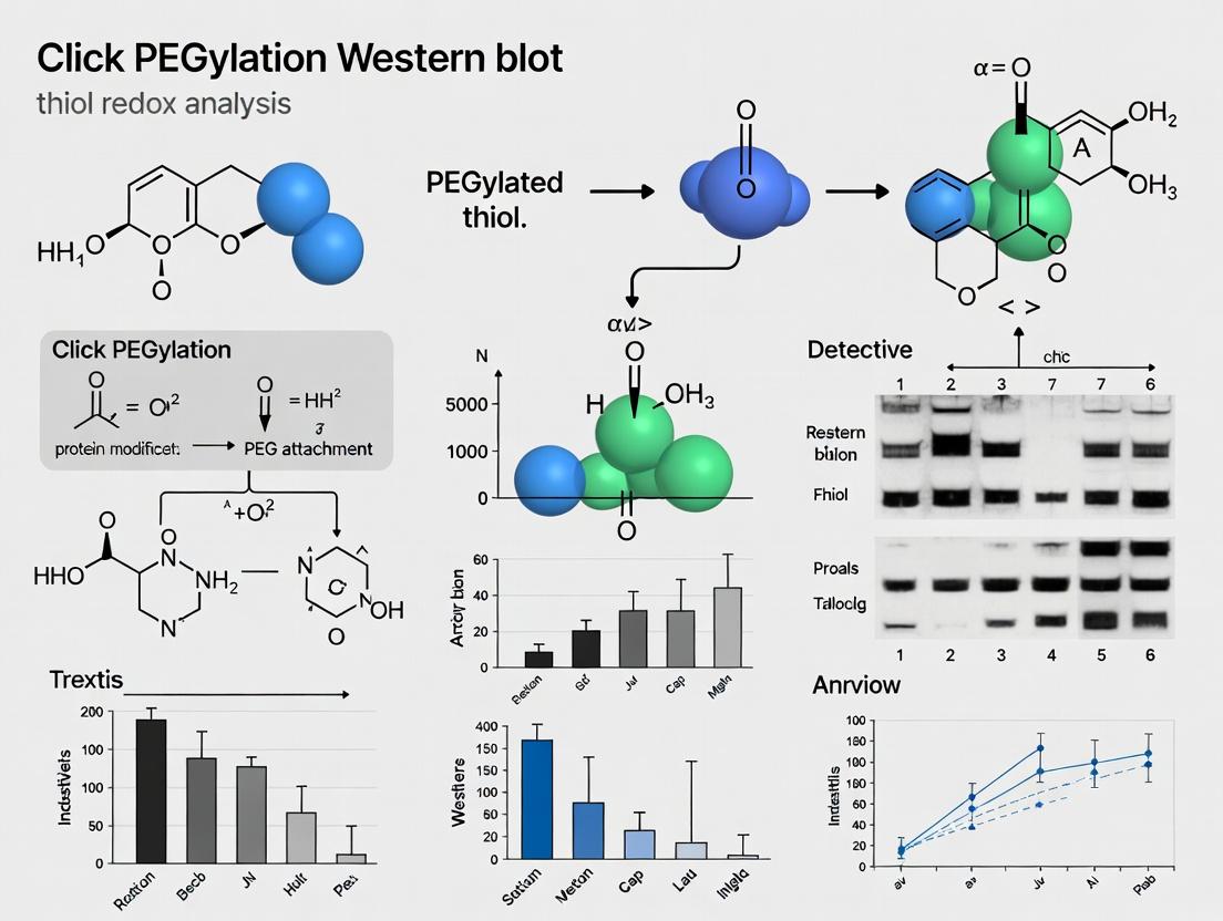 Click PEGylation for Western Blot Analysis of Thiol Redox State: A Comprehensive Protocol and Troubleshooting Guide