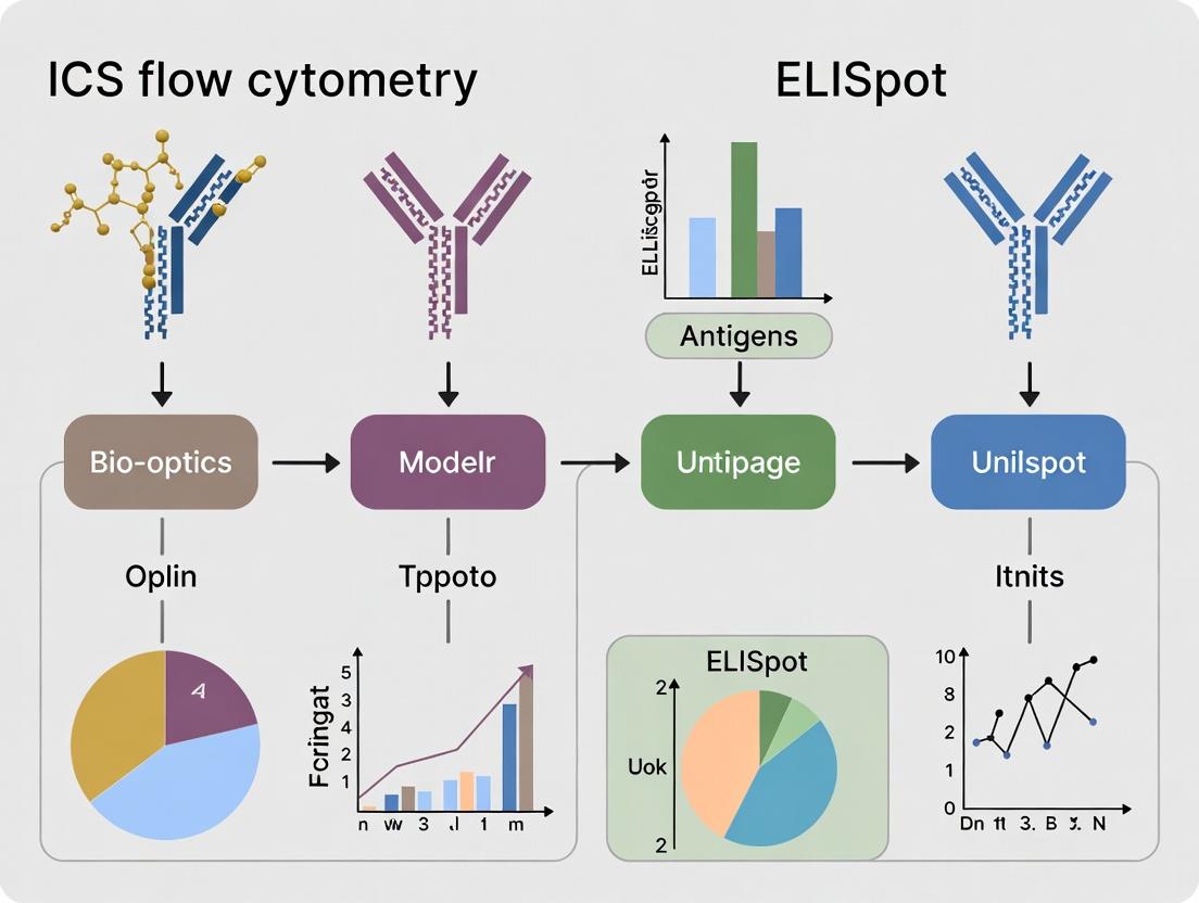 ICS Flow Cytometry vs. ELISpot: A Head-to-Head Comparison of Sensitivity for Immune Cell Analysis