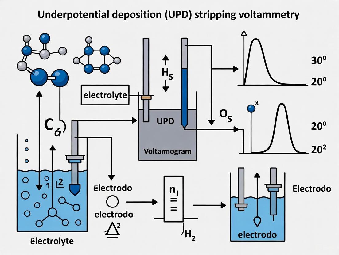 Underpotential Deposition Stripping Voltammetry: Fundamentals, Methods, and Biomedical Applications