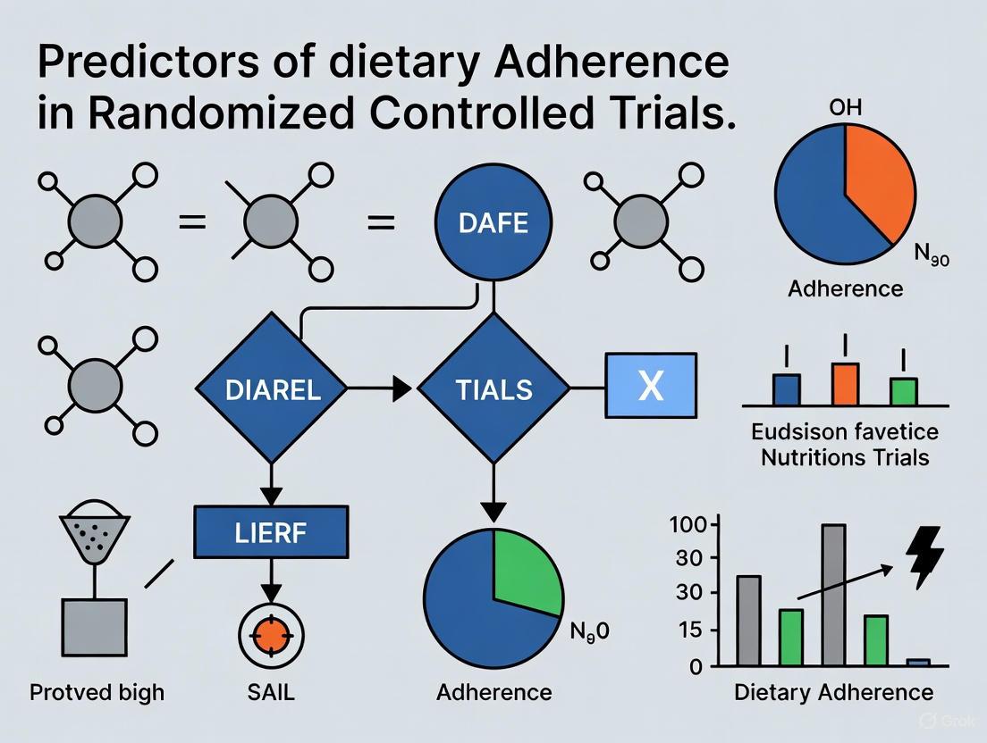 Predictors of Dietary Adherence in Randomized Controlled Trials: A Comprehensive Framework for Researchers