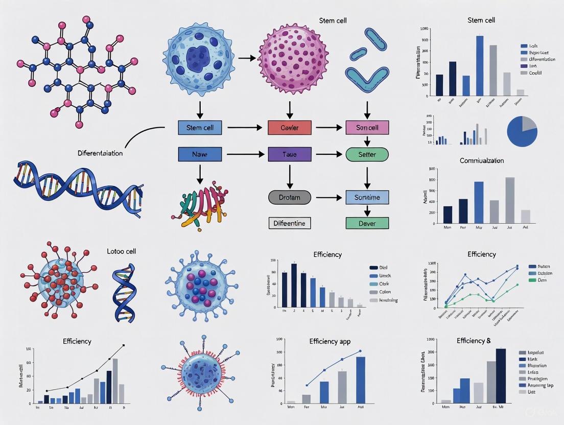 Optimizing Stem Cell Differentiation Efficiency: Foundational Principles, Advanced Methods, and AI-Driven Solutions