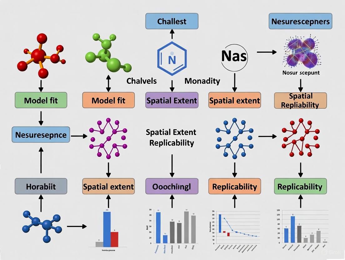 Spatial Extent Replicability: Overcoming Model Fit Challenges in Biomedical Research and Drug Development
