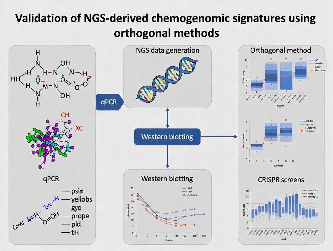 A Practical Framework for Orthogonal Validation of NGS-Derived Chemogenomic Signatures in Drug Discovery