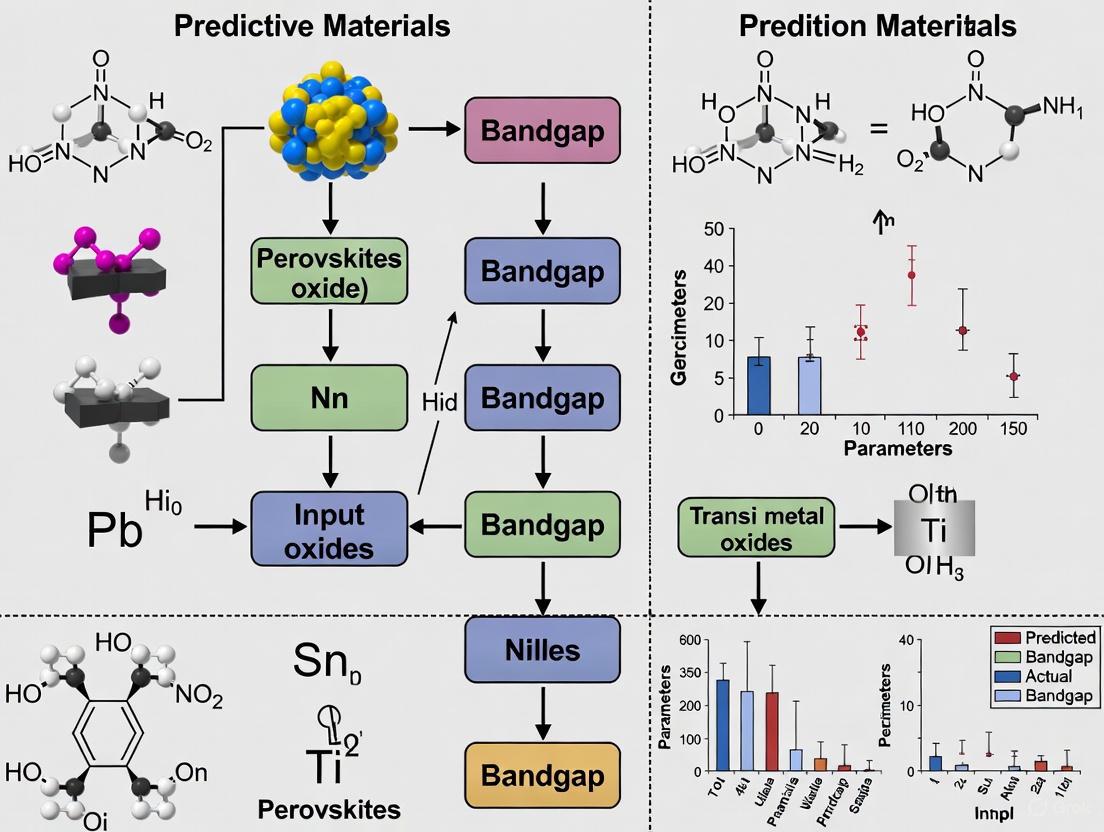 Bandgap Prediction with Generative AI: Accuracy, Methods, and Clinical Applications