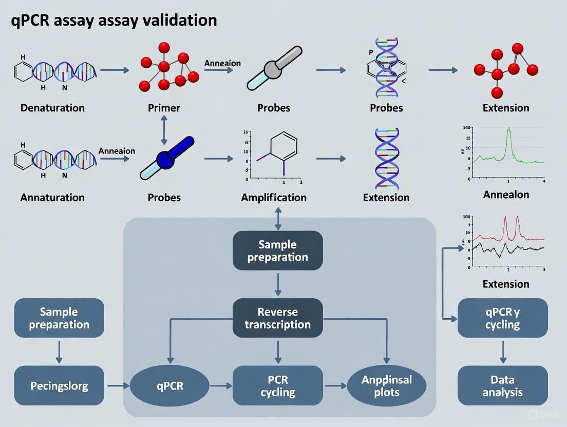 Analytical Validation of qPCR Assays in Clinical Cancer Diagnostics: A Guide from Foundations to GxP Compliance