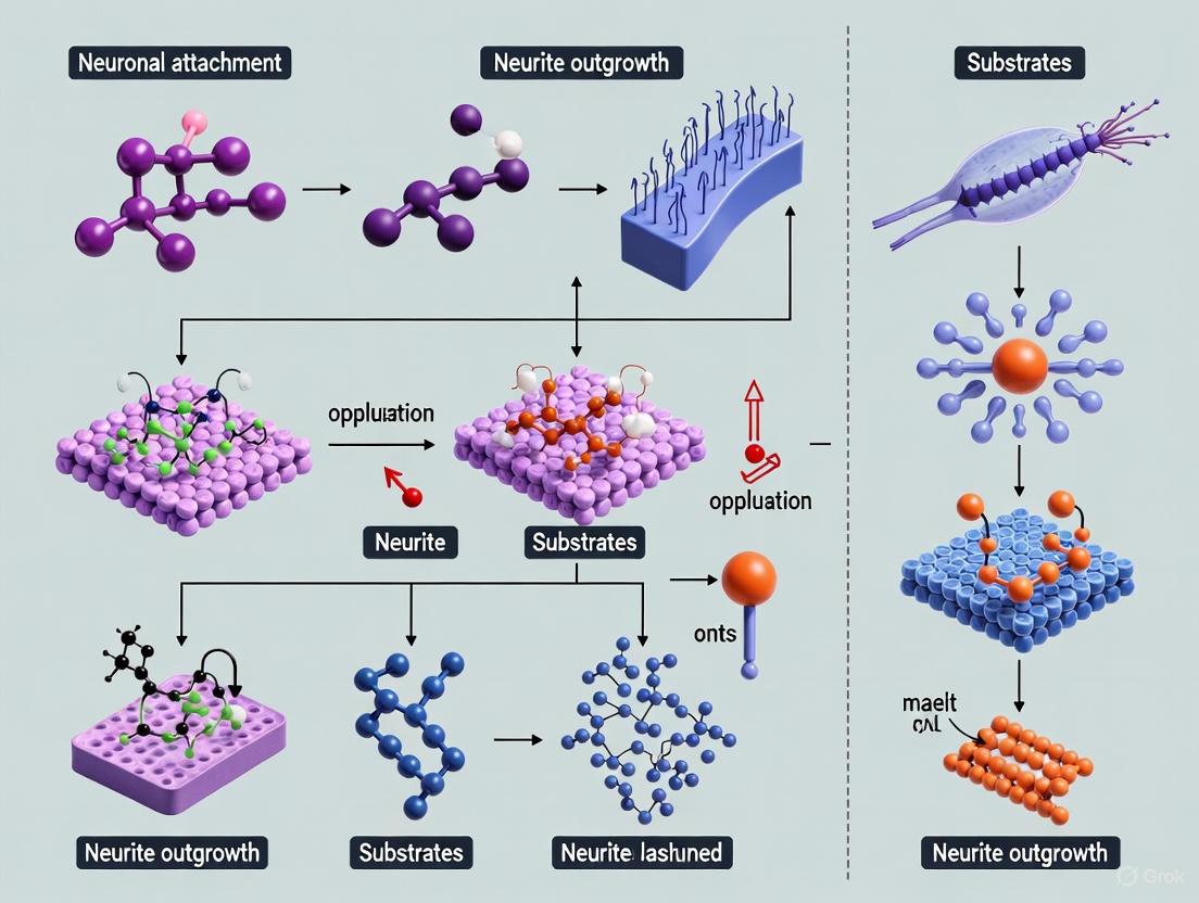 Strategic Enhancement of Neuronal Attachment and Neurite Outgrowth for Advanced Biomedical Applications