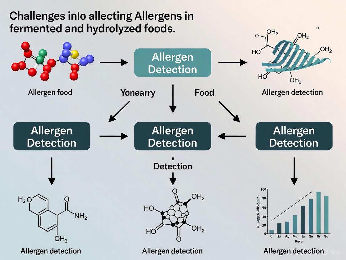 Overcoming Analytical Hurdles: Advanced Strategies for Allergen Detection in Fermented and Hydrolyzed Foods