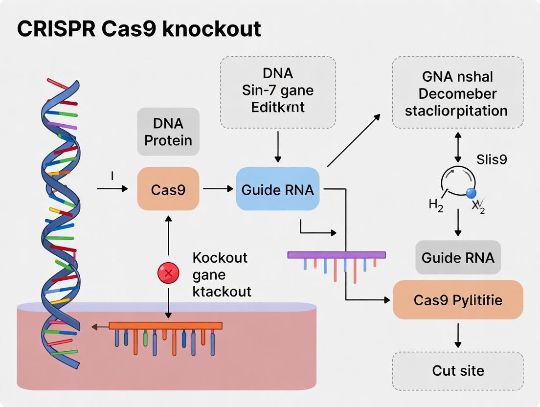 CRISPR-Cas9 Knockout: A Comprehensive Guide to Mechanism, Applications, and Optimization for Biomedical Research