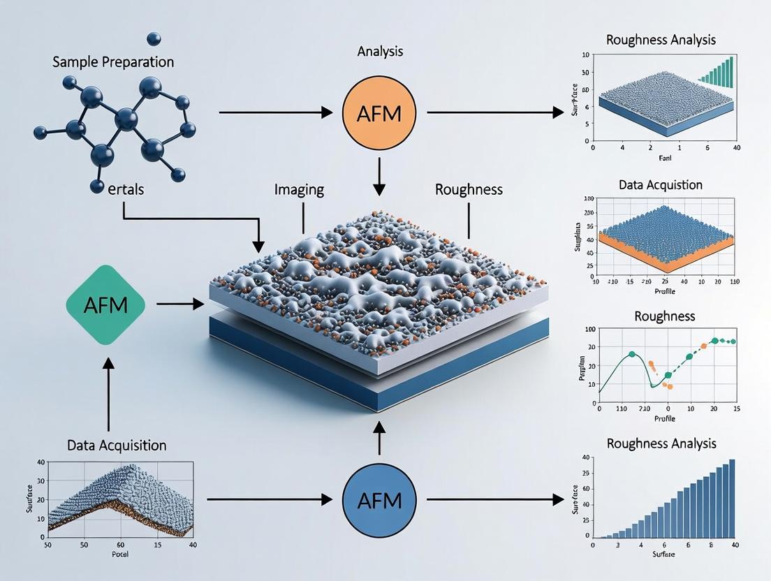 Mastering Thin Film Surface Roughness: A Comprehensive Guide to AFM Analysis for Pharmaceutical Research