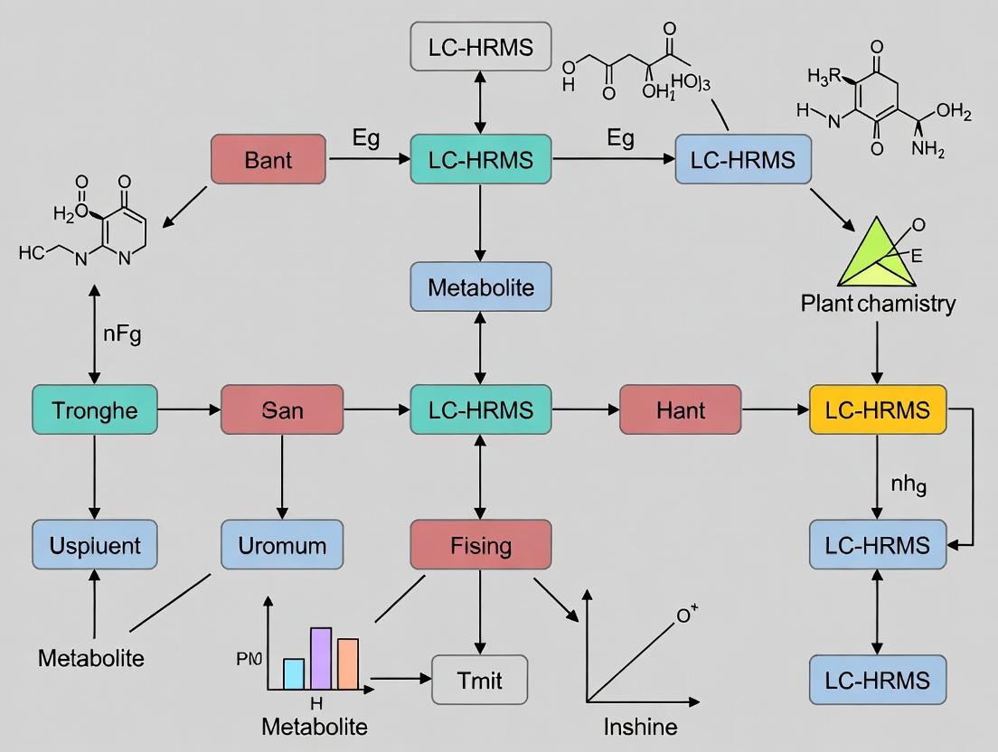LC-HRMS Metabolomics: A Comprehensive Guide to Profiling Plant Drought Stress Responses for Biomedical Research