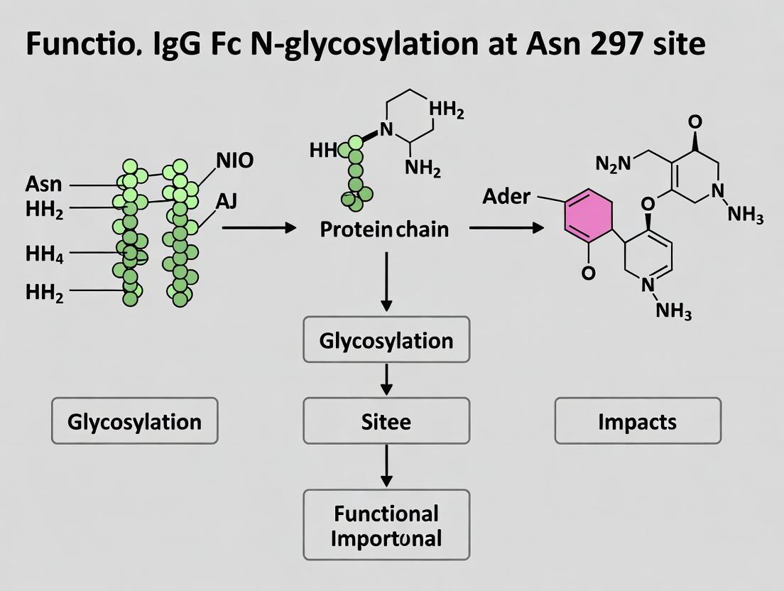 Asn 297 N-Glycosylation: The Essential Gatekeeper of IgG Fc Function and Therapeutic Efficacy
