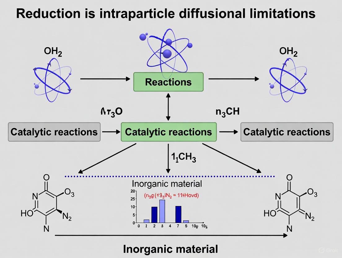 Strategies for Reducing Intraparticle Diffusional Limitations: From Catalyst Design to Enhanced Drug Delivery