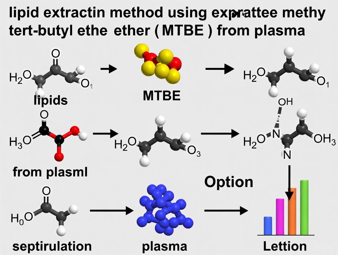 MTBE Lipid Extraction from Plasma: A Comprehensive Guide for Robust and Multi-Omic Lipidomics