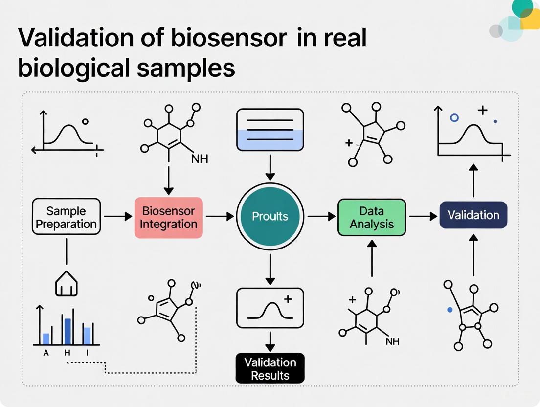 From Lab to Reality: A Comprehensive Guide to Validating Biosensors in Complex Biological Samples