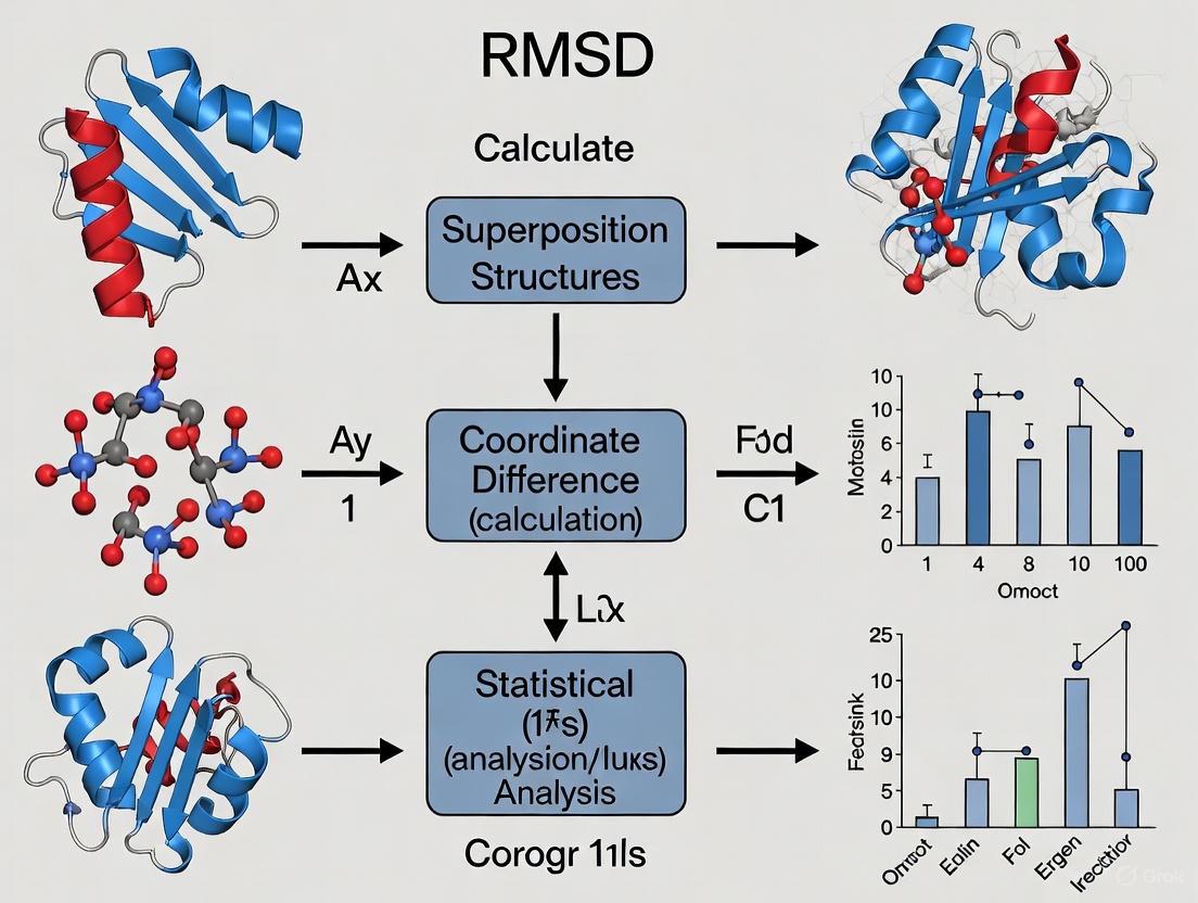 How to Calculate RMSD for Protein Structure Comparison: A Guide for Structural Biologists and Drug Developers