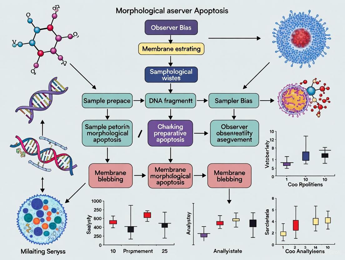 Strategies to Mitigate Observer Bias in Morphological Apoptosis Assessment for Robust Biomedical Research