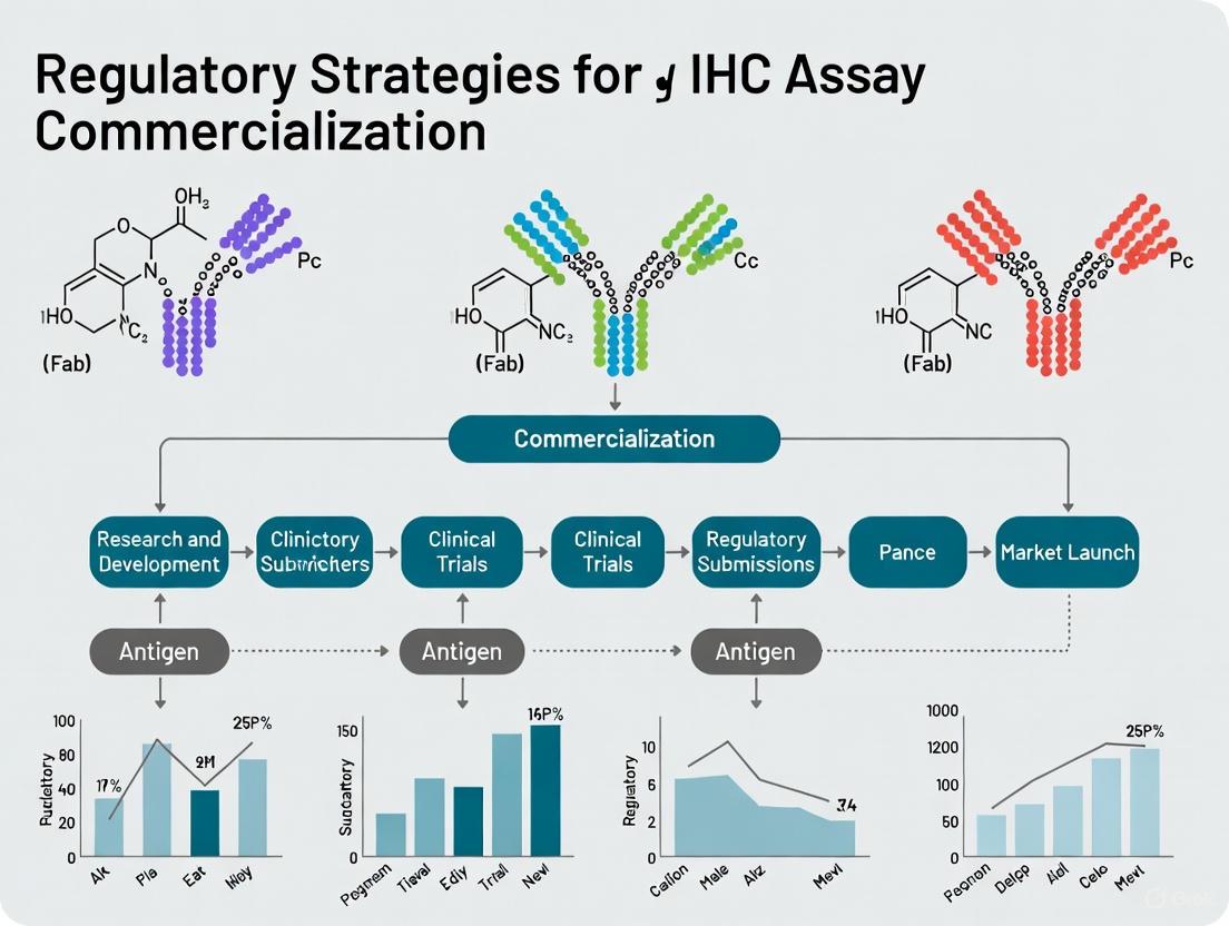Navigating IHC Assay Commercialization: A 2025 Guide to Regulatory Strategy and Global Market Success