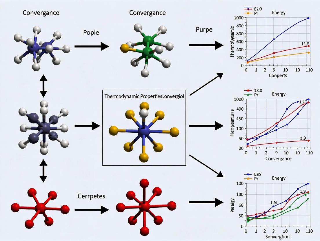 Achieving Reliable MD Simulations: A Comprehensive Guide to Thermodynamic Property Convergence
