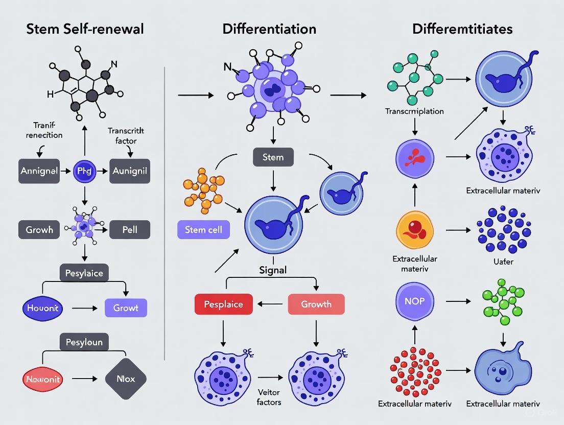 Decoding the Balance: Molecular Mechanisms of Stem Cell Self-Renewal and Differentiation in Development and Disease
