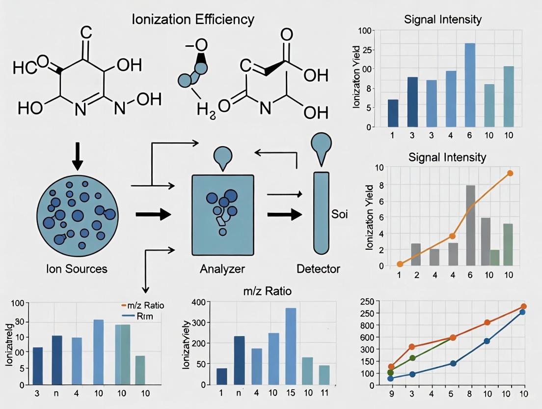 Ionization Efficiency in Mass Spectrometry: A Comprehensive Guide for Biomedical Researchers