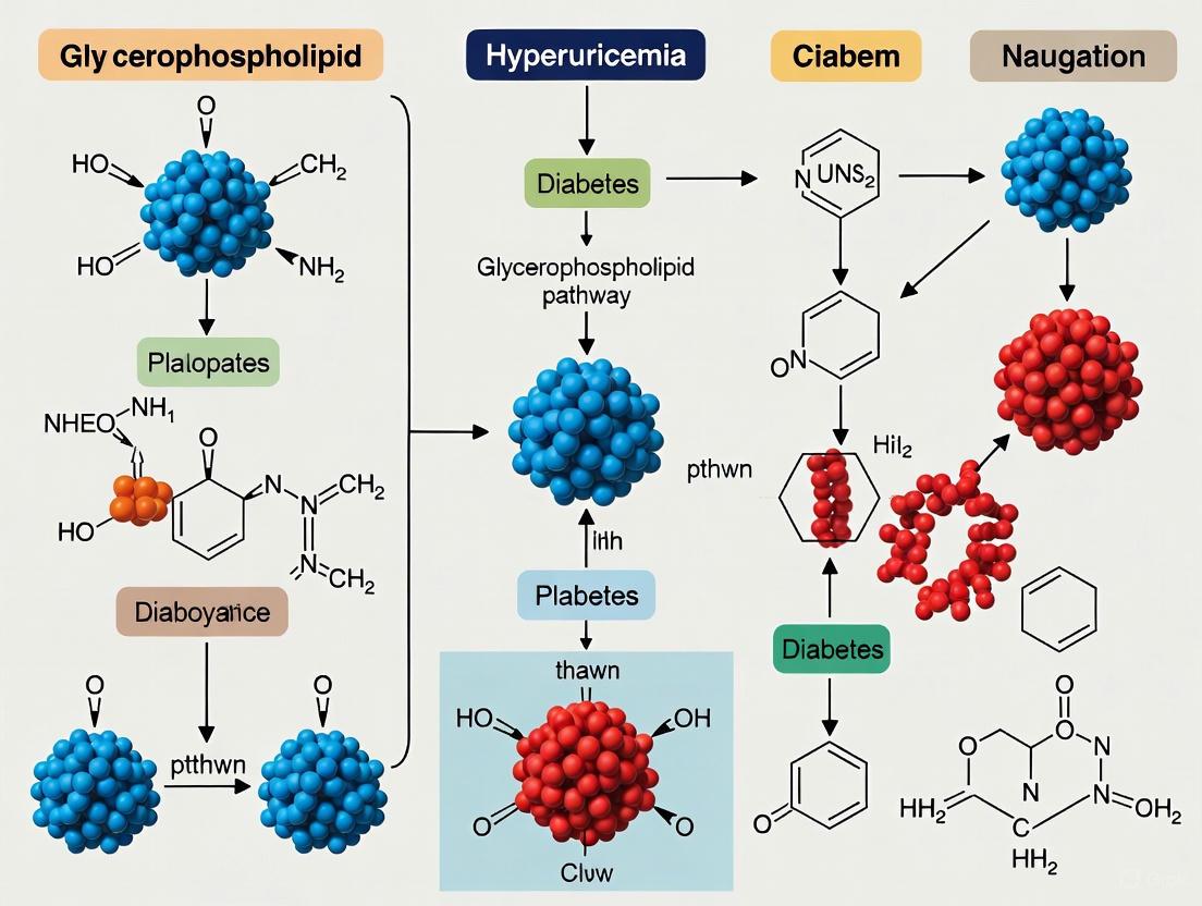 Glycerophospholipid Metabolic Reprogramming in Diabetes and Hyperuricemia: Mechanisms, Biomarkers, and Therapeutic Avenues