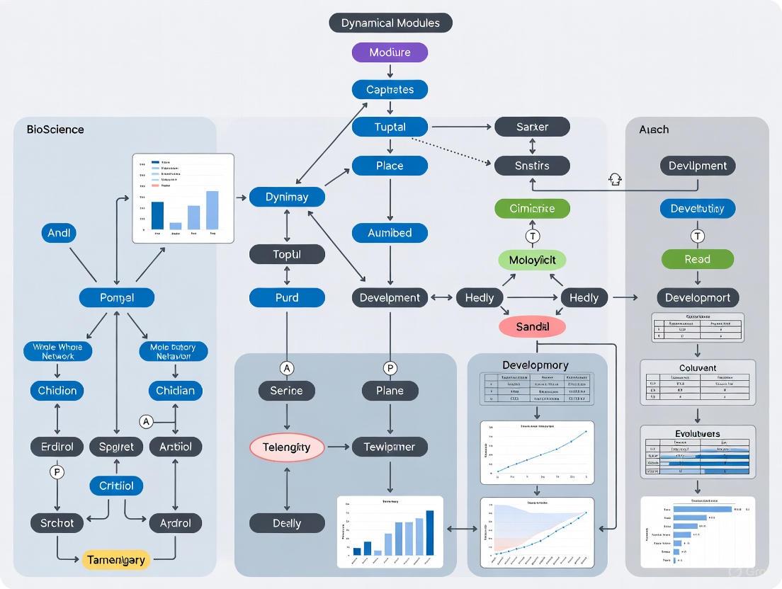 Beyond Structure: How Dynamical Modules Drive Whole-Network Behavior in Development and Disease