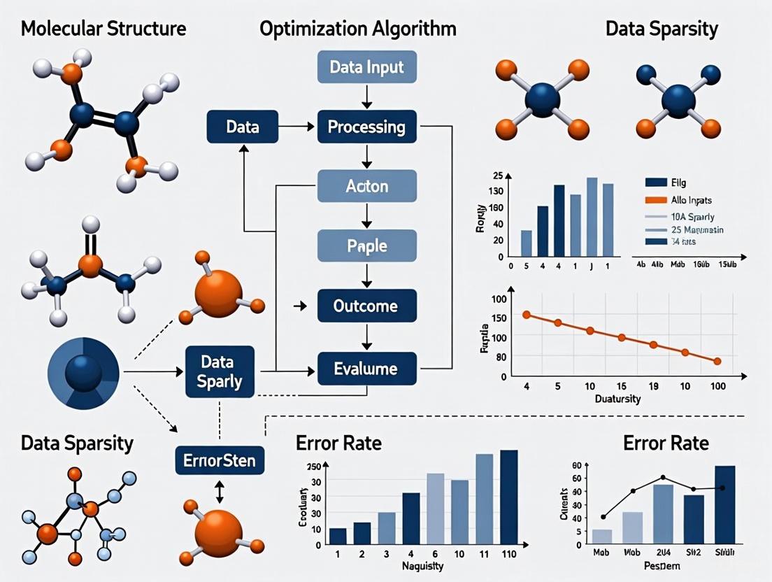 Beyond Big Data: Advanced Strategies for Handling Sparse Data in Molecular Optimization