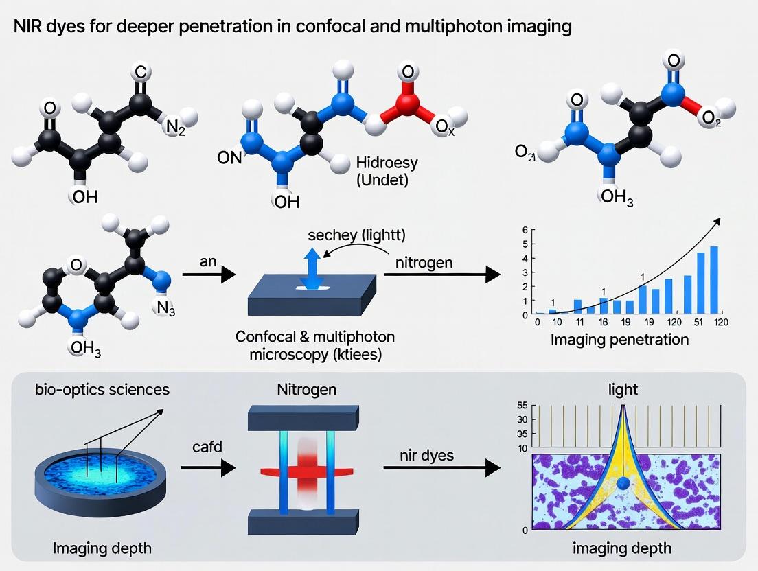 Beyond Visible Light: Unlocking Deep Tissue Imaging with NIR Dyes for Confocal and Multiphoton Microscopy