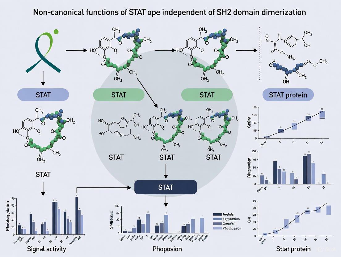Beyond Dimerization: Exploring Non-Canonical STAT Functions Independent of the SH2 Domain