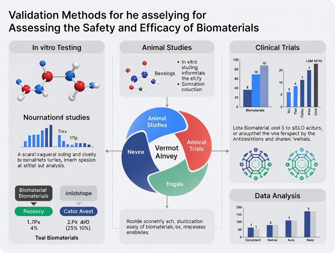 Validating Biomaterials: A Comprehensive Guide to Safety and Efficacy Methods for Medical Applications